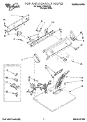 SECTION Diagram and Parts List for LET5624DQ1  Whirlpool Dryer