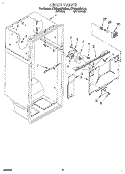 LINER Diagram and Parts List for KTHS20MBAL00  KitchenAid Refrigerator