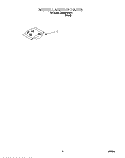 MISCELLANEOUS, LIT/OPTIONAL Diagram and Parts List for DU850DWGX1  Whirlpool Dishwasher