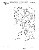 SECTION Diagram and Parts List for AD0502XA1  Whirlpool Dehumidifier