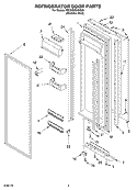 Part Location Diagram of 2003349 Whirlpool DISCONTINUED