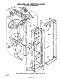 Part Location Diagram of 988457 Whirlpool Track, Divider (Bottom)