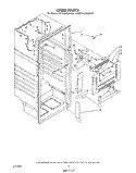 LINER Diagram and Parts List for ET18JKXWW00  Whirlpool Refrigerator