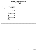 MISCELLANEOUS  PARTS, OPTIONAL PARTS (NOT INCLUDED) Diagram and Parts List for IL45000  Inglis Washer