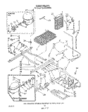 UNIT Diagram and Parts List for TS22AWXWW00  Whirlpool Refrigerator
