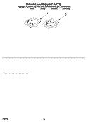 MISCELLANEOUS PARTS OPTIONAL PARTS (NOT INCLUDED) Diagram and Parts List for KUDS01FLSS1  KitchenAid Dishwasher