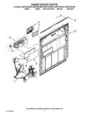 Part Location Diagram of W10537905 Whirlpool Wire Harness