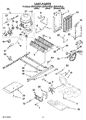 UNIT PARTS Diagram and Parts List for ES5PHAXSB01  Whirlpool Refrigerator