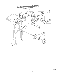 PANEL AND CONTROL Diagram and Parts List for TU8100XTP2  Whirlpool Trash Compactor