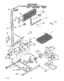 UNIT Diagram and Parts List for ET20ZKXXG00  Whirlpool Refrigerator