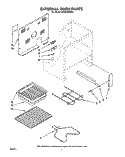 EXTERNAL OVEN, OPTIONAL Diagram and Parts List for RF3020XXW2  Whirlpool Range