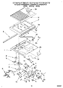 COMPARTMENT SEPARATOR Diagram and Parts List for KTRS22QDBL01  KitchenAid Refrigerator