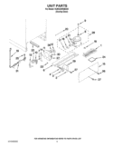 UNIT PARTS Diagram and Parts List for KURO24RSBX03  KitchenAid Refrigerator