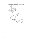 MAIN TOP Diagram and Parts List for F4507W0  Roper Range