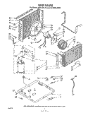 SECTION Diagram and Parts List for ACW094XM0  Whirlpool Air Conditioner