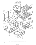 SHELF , LIT/OPTIONAL Diagram and Parts List for ET22MKXRWR0  Whirlpool Refrigerator