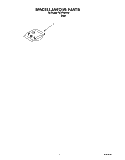 MISCELLANEOUS, OPTIONAL Diagram and Parts List for RUD1000KB1  Roper Dishwasher