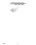MISCELLANEOUS, LIT/OPTIONAL Diagram and Parts List for KUDS24SEAL2  KitchenAid Dishwasher