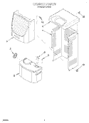 Part Location Diagram of LIT1172401 Whirlpool DISCONTINUED