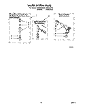 WATER SYSTEM Diagram and Parts List for LSC9355BW0  Whirlpool Washer