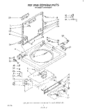 Part Location Diagram of 384211 Whirlpool Top (Coffee)