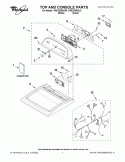 Part Location Diagram of WPW10269607 Whirlpool Console
