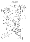 Part Location Diagram of 798392 Whirlpool GROMMET