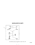 MISCELLANEOUS Diagram and Parts List for LA7680XTF0  Whirlpool Washer