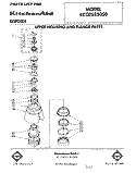 SECTION Diagram and Parts List for 4KCDS250S0  KitchenAid Food Waste Disposer
