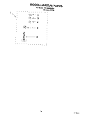 MISCELLANEOUS, OPTIONAL Diagram and Parts List for 7MLSQ8000JQ4  Whirlpool Washer