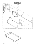 ROTISSERIE KIT Diagram and Parts List for SC8900EXQ1  Whirlpool Cooktop