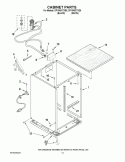 Part Location Diagram of WPW10356271 Whirlpool Shell