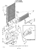 UNIT Diagram and Parts List for ET16XKXMWR0  Whirlpool Refrigerator