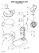 Part Location Diagram of WPW10600940 Whirlpool Mixer Whipwire