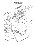 Part Location Diagram of LIT1113586 Whirlpool Use & Care Guide