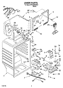 LINER PARTS Diagram and Parts List for ET9CHKXKB04  Whirlpool Refrigerator