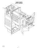 LINER Diagram and Parts List for ET18NKXRWR1  Whirlpool Refrigerator