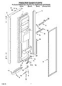 Part Location Diagram of 2207309T Whirlpool HANDLE