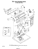 Part Location Diagram of 695969 Whirlpool Panel, Control