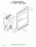 Part Location Diagram of WPW10434501 Whirlpool Wiring Harness