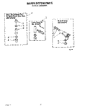 WATER SYSTEM Diagram and Parts List for LA9800XSW2  Whirlpool Washer
