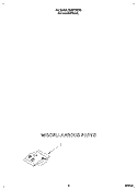 MISCELLANEOUS Diagram and Parts List for DU8770XB0  Whirlpool Dishwasher