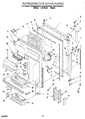 REFRIGERATOR DOOR Diagram and Parts List for ET25DQRBN01  Whirlpool Refrigerator