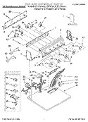 SECTION Diagram and Parts List for KEYS750GZ0  KitchenAid Dryer