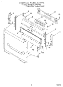 Part Location Diagram of WP8273132 Whirlpool COVER-REAR