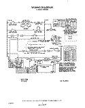 WIRING DIAGRAM Diagram and Parts List for F9858W0  Roper Range