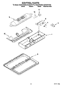 CONTROL PARTS Diagram and Parts List for GC3SHEXNQ04  Whirlpool Refrigerator