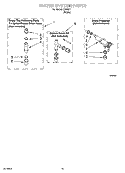 WATER SYSTEM PARTS Diagram and Parts List for IJ40001  Inglis Washer