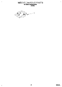 MISCELLANEOUS, LIT/OPTIONAL Diagram and Parts List for DU400CWDB0  Whirlpool Dishwasher