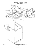 TOP AND CABINET , LITERATURE AND OPTIONAL Diagram and Parts List for LA5600XPW1  Whirlpool Washer